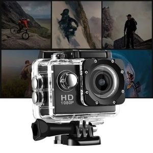 Videocámara de acción deportiva al aire libre impermeable Mini cámara de vídeo Dv portátil 15 pulgadas Lcd 12mp HD 1080p 240106