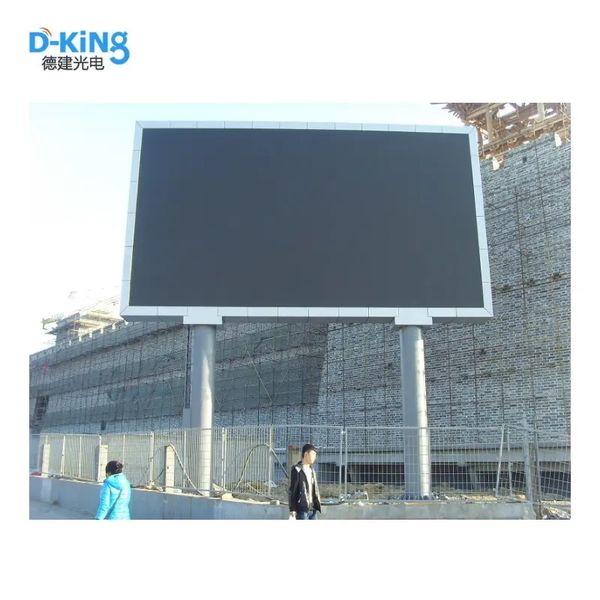 La pantalla al aire libre de la publicidad en cartelera de Digitaces grande electrónica impermeable P10 llevó la exhibición China