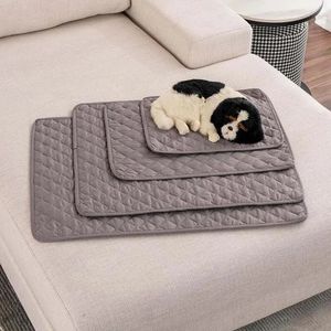 Mat de lit pour animaux de compagnie imperméable Cover à coudre pour chien réutilisable Couverture de mobilier de canapé lavable Protecteur pour animaux de compagnie Cat Siège d'auto 240426