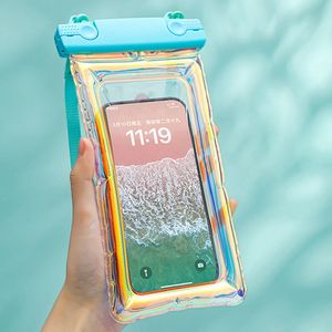 Pouche de téléphone imperméable Drift Diving Sac de baignade sous-marine Sac de sac sec pour iPhone 16 15 Skier de piscine de plage de sport nautique avec prix de lanière