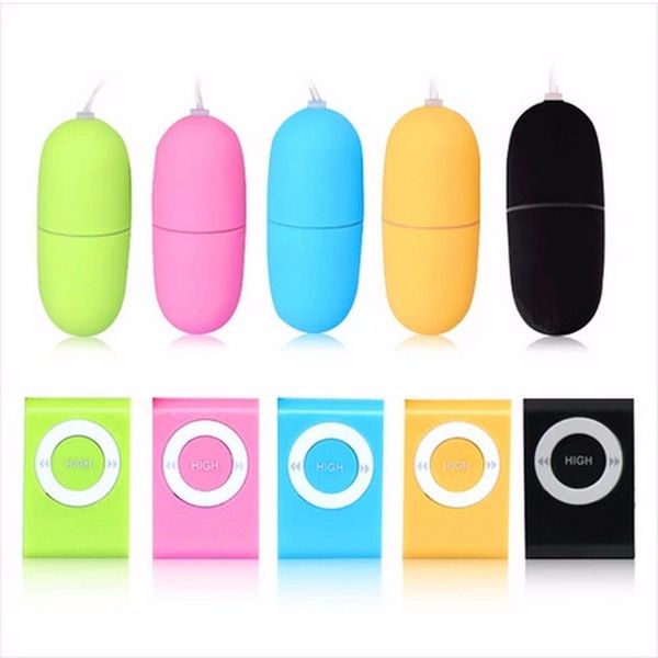 Étanche Portable Sans Fil MP3 Vibrateurs Télécommande Femmes Oeuf Vibrant Massage Du Corps Sex Toys Produits Pour Adultes Livraison Gratuite