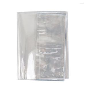 Couverture de classeur en PVC imperméable, pochette transparente de remplacement pour Scrapbook A6/A5