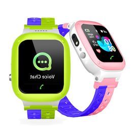 Impermeable P18 Ubicación Niños Recordatorio inteligente Watch PK 2G Anti-Ped Kids LBS SmartWatch Tracker Call Q12 Q50 para Android 21ssss