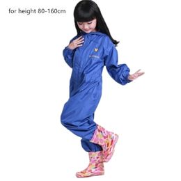 imperméable imperméable pour enfants pantalons bébé manteau de pluie Pnocho enfants Rainsuit extérieur garçons fille imperméables pour enfants 201015