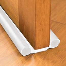 Strip étanche Bround Praft Excluder Stopper Door Gard Guard Double 92/93/95/96 * 10 cm Silicone en caoutchouc Dustroproforesh