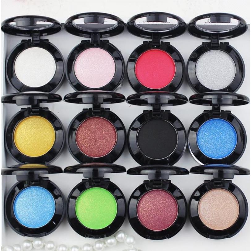 Impermeable Brillo Mate Sombra de ojos Profesión Pigmento Maquillaje Paleta Ojos Cosméticos Paleta Brillo Metálico Sombra de ojos 29 colores