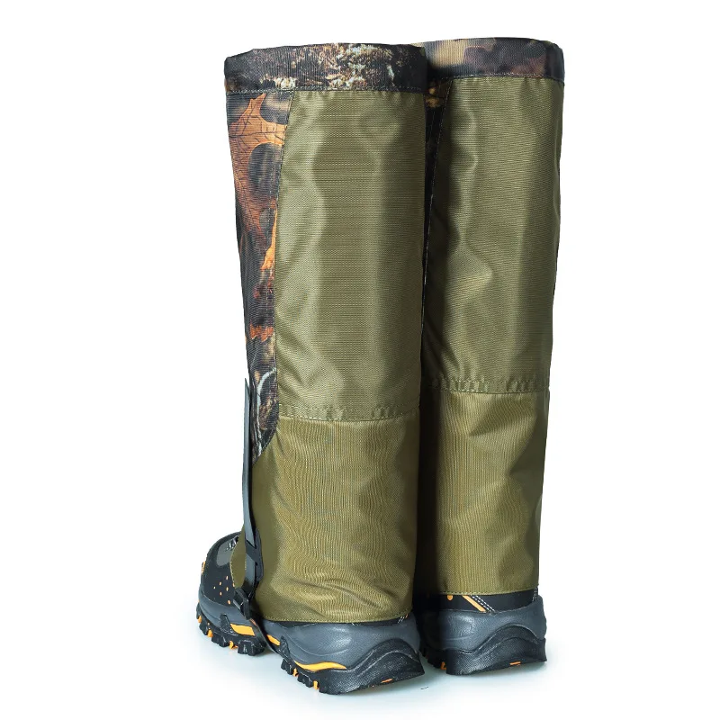 Waterproof Shoe Boot Cover for Unisex, Outdoor Hiking, Walking, Climbing, Hunting, Snow, Legging Gaiters, Ski Gaiters, 1 Pair