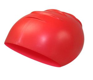 Bonnets de bain en silicone imperméables unisexe hommes dame grands enfants chapeau de bain élastique Durable Sport nautique Latex piscine chapeaux de bain caps3546351