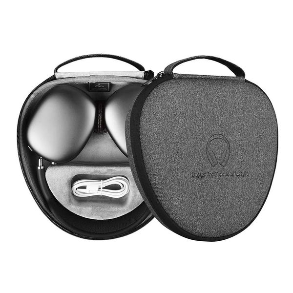 Étui intelligent imperméable pour AirPods Max avec un sac de transport de séjour pour AirPods Max Sleep Model Casque Case de protection 240419