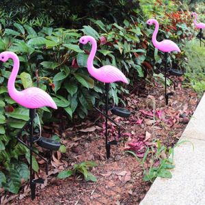 Waterdichte zonnestake lamp LED Flamingo Lawn Lantern Light Outdoor Garden Yard Powered Landscape Decoratief