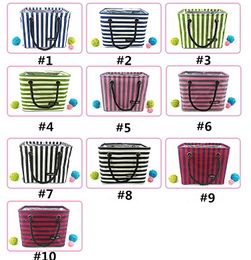 Cesta de almacenamiento a prueba de agua Cesta de lavandería plegable 10 colores Cestas de juguetes para niñas Organizador de bolsas Almacenamiento en el hogar para niños Organización de lavado