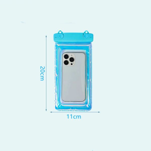 Piste de téléphone mobile transparent transparent transparent Sacs de nage de surface de la plongée surf