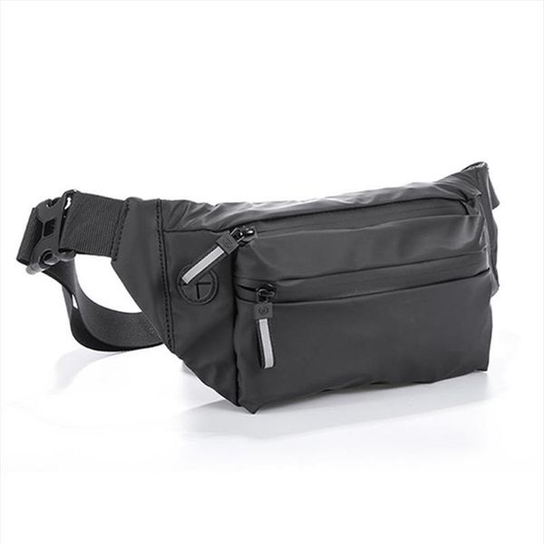 Sac de taille imperméable pour femme homme noir, pochette banane, sacs de ceinture, nouvelle mode, sac à main de voyage, devrait emballer les femmes, sacs de poitrine 281m