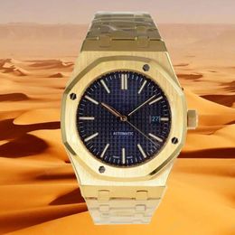 waterdicht horloge heren automatische horloges 5711 zilveren band blauw roestvrij heren mechanisch montre de luxe polshorloge reloj hombre saffier roestvrij staal met doos