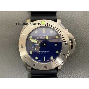Waterdichte horloges Luxe designer mechanisch horloge Automatisch uurwerk Saffierspiegel 47 mm Rubberen sporthorloges voor heren Weng01