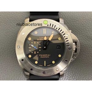 Waterdichte horloges luxe designer horloge mechanische automatische beweging saffier spiegel 47 mm rubber sport polshorloges horloge voor mannen w5k4