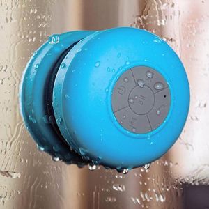 Impermeable inalámbrico Bluetooth portátil Mini altavoz de ducha manos libres para iphone X 8 7 6 samsung HTC MP3 MP4 40pcs / lot