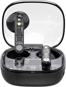 Waterdichte draadloze hoofdtelefoon Bluetooth-oordopjes ENC Ruisonderdrukkende doorschijnende oortelefoons in het oor HiFi Stereo Dubbele microfoon Mini Sport-oordopjes