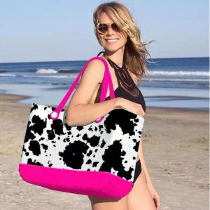 Femme imperméable Eva en plein air plage Silicone Bogg sac fourre-tout grand panier sacs lavable sac à main Eco gelée bonbons dame sacs à main-XXL 480*240*360