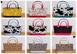 Waterdichte vrouw Eva Tote grote winkelmandtassen wasbaar strand siliconen bogg tas portemonnee eco jelly candy lady handbags5933347