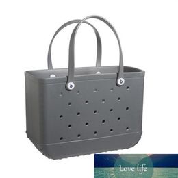 Femme étanche grande sac de commerce EVA Tote Sacs lavables plage en silicone sac sac à main Eco Jelly Candy Lady Handbags247N234H