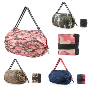 Sac étanche pour femmes, pour faire du Shopping, pliable, sacs de rangement de voyage en plein air, sac de plage Portable de grande capacité, sac d'épicerie de supermarché XDJ245