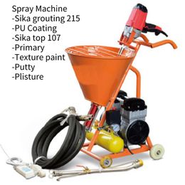 Imperméabilisant Sika Polyuréthane, Epoxy Spray Machine, peinture protection thermique TYPE PISTON
