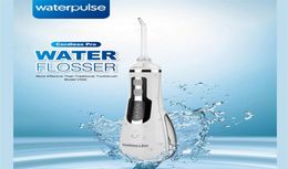 WaterPulse V500 Adult portátil Oral irrigador recargable Flosser 200ml IPX7 Prueba FLOSS 22022224910067