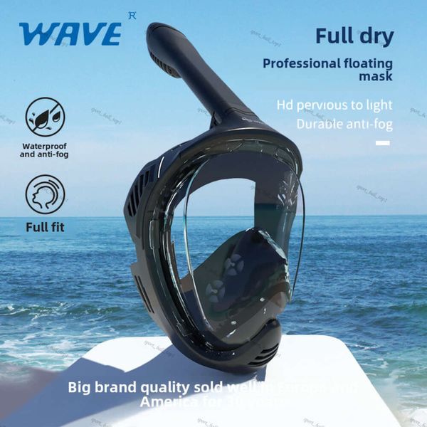 Masques de plongée de haute qualité, voies de haute qualité, masque sous-marin à chaud
