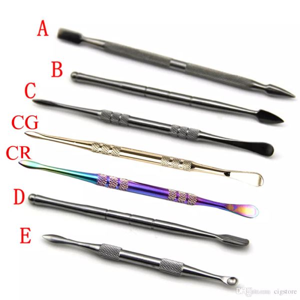 Wax dabbers usa wax atomizer tools tools tools en acier inoxydable outil d'outil de cire outil d'herbe sèche les outils de tampon le plus bas Vax atomizer