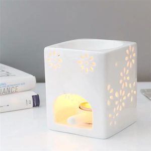 Wax Smeltbrander Keramische Oliebranders Warmer Aromatherapie Houder Kaars Geurende Diffuser Thuis