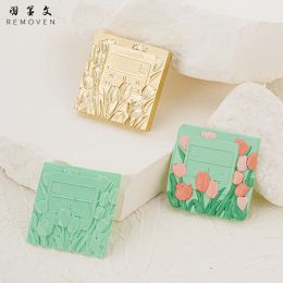 Wax Seal Stamp Love/Tulip/Girl/Chrysanthemum Copper Hoofd Envelops Wedding Invitations Scrapbooking Cadeau