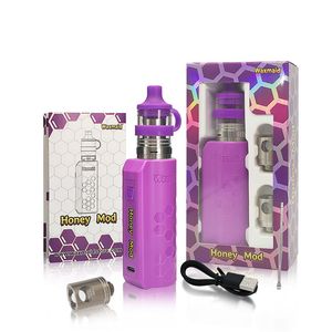 Waxmaid 5.3 pulgadas Barato Electric Dab Rig E-rig E-nail Rig para concentrado 1600mAH Batería 90 días de garantía Stock en EE. UU.