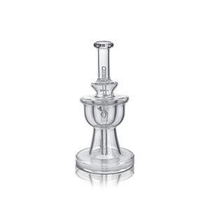 Waxmaid 6.38inch Trofee Incycler waterpijp Helder Glazen Beker galss waterpijp glazen waterpijp 14mm Joint Oil Rigs US magazijn retail bestelling gratis verzending