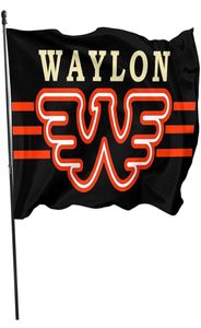 Waylonjennings Fashion Custom Outdoor Custom Flag 3x5ft Digital Printing Hanging Flying National All Country 1916372