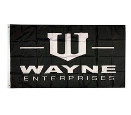 Wayne Enterprises Batman Flag Banner 3x5 Feet Man Cave Flager Outdoor Flag 100 Single Layer Polyester translúcido 3x5 ft Flag2176441