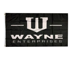 Wayne Enterprises Batman Flag Banner 3x5 Feet Man Cave Outdoor Flag 100 enkele laag doorschijnende polyester 3x5 ft Flag2912033