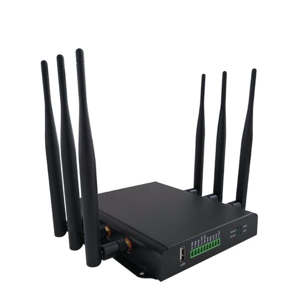 Enrutador WiFi Industrial inalámbrico WD323 3G 4G, señal estable, ruta WiFi de doble banda con tarjeta Sim, ranura USB, enrutador WiFi LTE