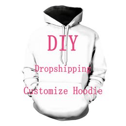 Nous acceptons cher client DIY Design Anime P o Star Singer Pattern Hoodies Men Femmes 3D Print Long Manche Sport B12 220704