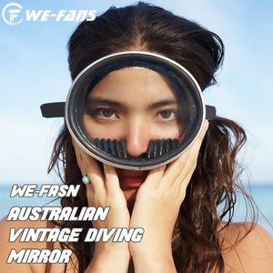 WE-FANS ULTRA WIDE HD Gratis duikmaskers snorkelen metalen grens mannen en vrouwen zwemmen bril volwassen duikuitrusting 240416