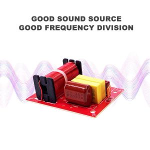 WEAH-234 80W AUDIO Luidspreker Crossover Circuit Treble Bass Module 2 Way HiFi Frequency Divider Home Luidspreker Filter Refit Kit