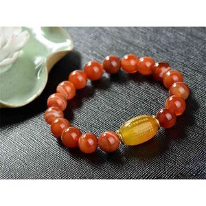 Richesse et bonne chance bijoux vintage Feng Shui Agate perles Bracelet pour hommes femmes changement de température couleur Pixiu perles Bracelet