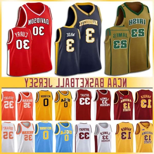 Use College NCAA UCLA Bruins Westbrook Reggie 31 Miller 34 Len Bias Ja 12 Morantade College Basketball Jersey Re High