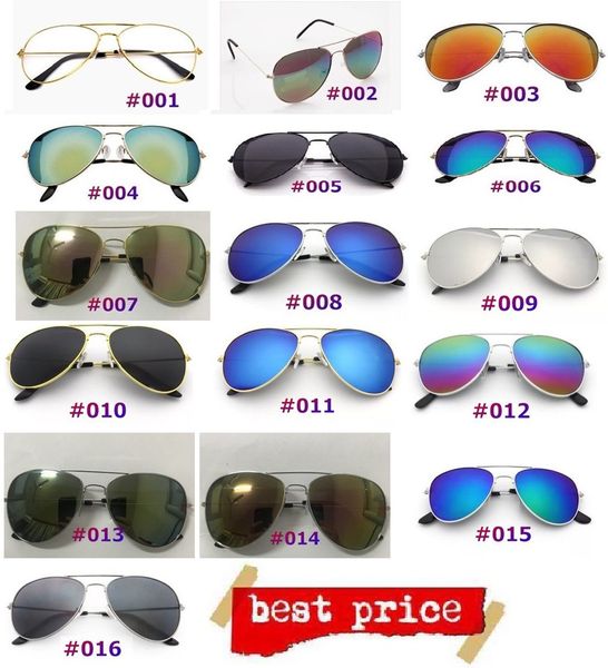 Use Cool Fashion Women Gafas de sol Top Sales Anti-Uv Lady Sun-Shading Eyeglasses Classic Retro Cute Pilot Gafas de sol DLH096