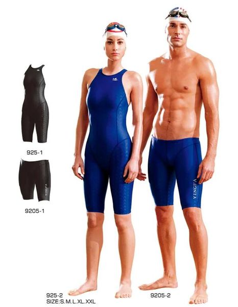 Porter Yingfa Fina approuvé une pièce compétition maillots de bain Sharkskin Racing maillot de bain maillot de bain pour les femmes grande taille Xsxxxl