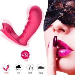 Wearable Butterfly Dildo Vibrator Sex Toys for Women Adult G Spot Clitoris Stimulator Wireless Remote Control Vibrating Panties