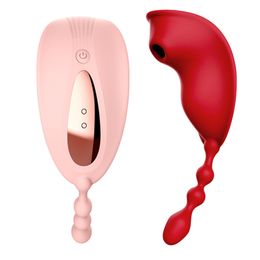 Vibratrice clitoridienne portable Toys pour adultes télécarriéte Stimulation de clitoris de vibrater à distance 10 vibrations mode ultra silence en jeu public pour les deux couples