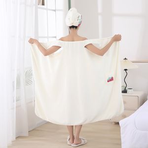 Draagbare flanellen handdoek voor mannen vrouwen straong absorberend 122944