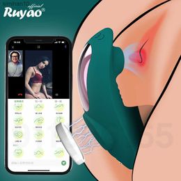 Wearable Mini Vibrator Voor Vrouwen Clitoris Sucker App Bluetooth Afstandsbediening Vibro Op Sexy Slipje Volwassenen Seksspeeltjes Stimulator L230518