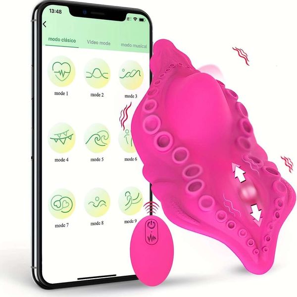 Panty portátil Butterfly Vibrator Vibrating Huevos Vibradores Estimulador del clítoris Toy sexy para mujeres